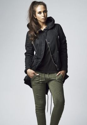 Sherpa lined cotton parka