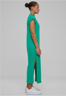 Simple long dress with short sleeves