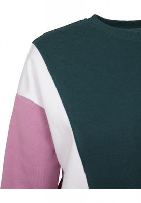 Kort sweatshirt i tre farver dame