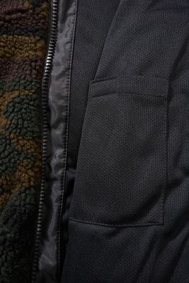 Teddy Fleece zip jacket woodland - Ladies