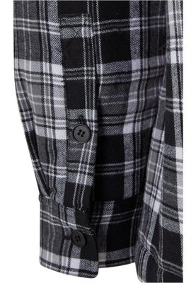 Lined checkered shirt men