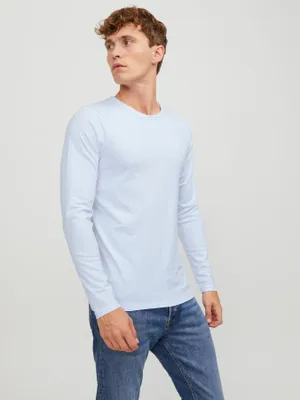 Stretchfit longsleeve herr