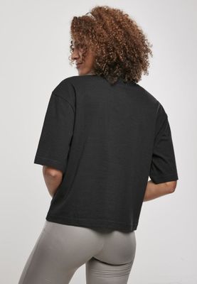 Oversize t-shirt with high neck lady