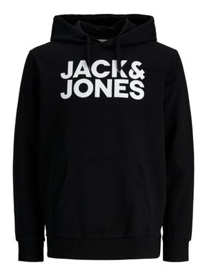 Black Jack and Jones logo hoodie men