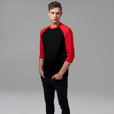 Contrast 3/4 t-shirt