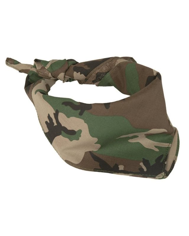 Bandana woodland camo