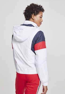 Three-color anorak lady