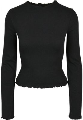 Ladies Rib Turtelneck Longsleeve