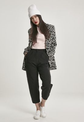 Ladies High Waist Cropped Pants