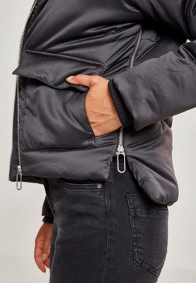 Ladies Sherpa Hooded Jacket