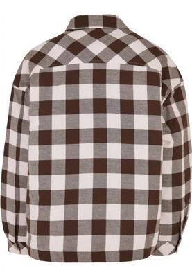 Ladies Flanell Padded Overshirt