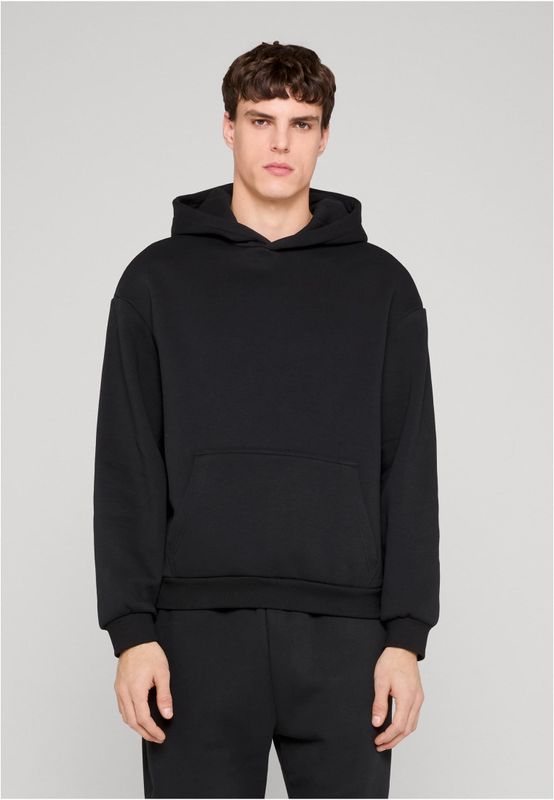 Huvtröja för herr med fluffy regular – svart