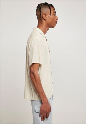 Short -sleeved shirt men's viscose
