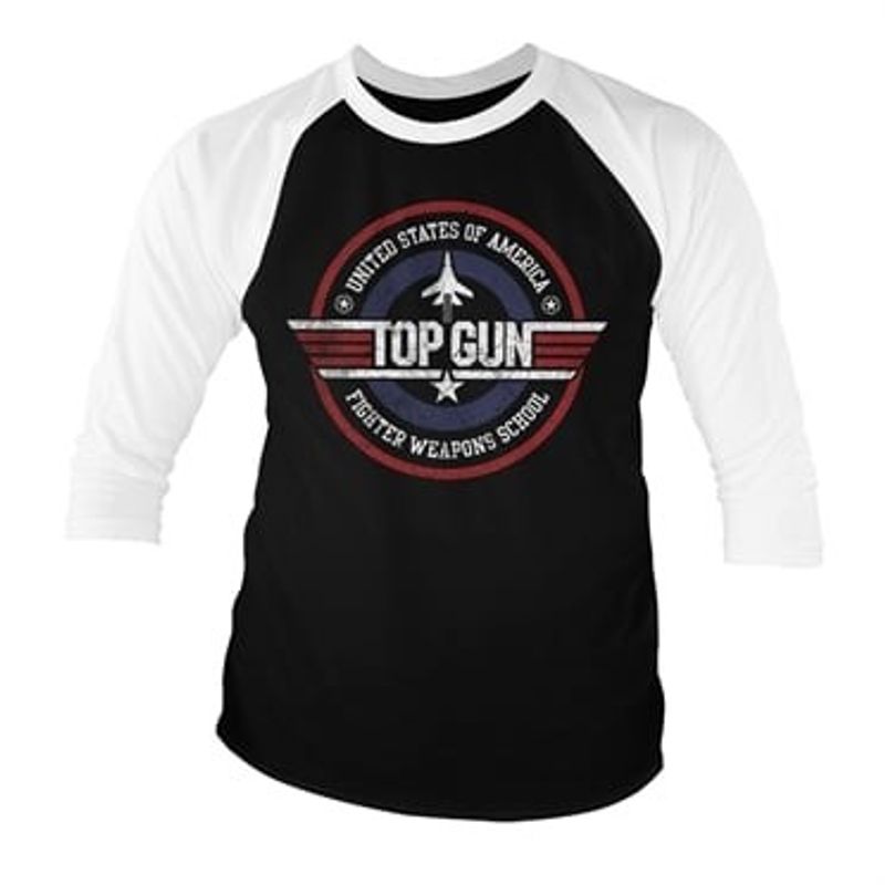 Top Gun - Fighter Weapons School Baseball Longsleeve