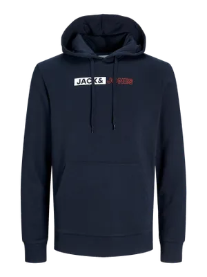 Jack & Jones Hoodie Med Känguruficka
