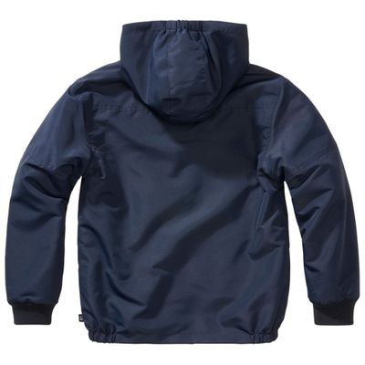 Windbreaker with fleece lining navy - Child
