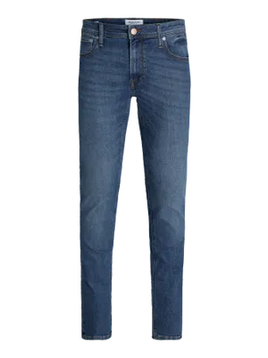 Blå skinny fit jeans herr - LIAM