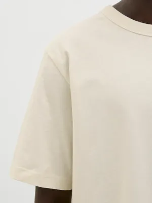 Loose fit T-shirt med rund hals - herr