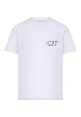 Cool Dad T-shirt – vit