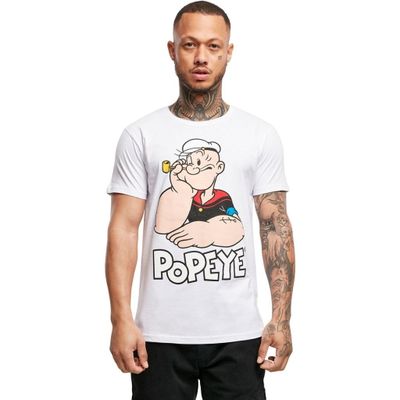 Popeye Logo And Pose Tee