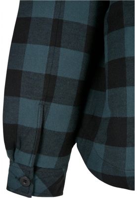 Ladies Flanell Padded Overshirt