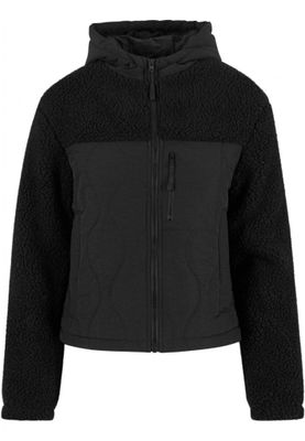 Sherpa Crinkle Nylon Mix Jacket