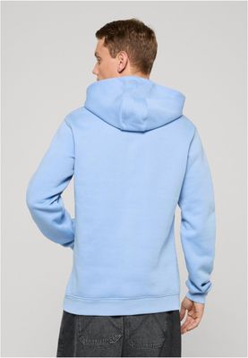 Basic Essential Hoody Huvtröja för herr – powderblue