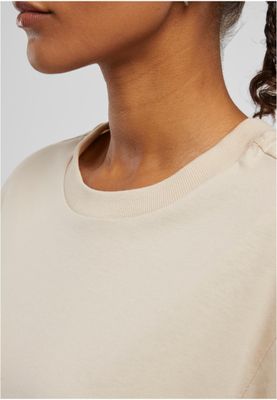 T-shirt för dam i bomullsjersey – molnfärg