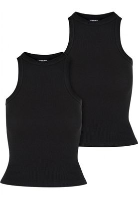 Racer Back Rib Top 2-Pack - Women's