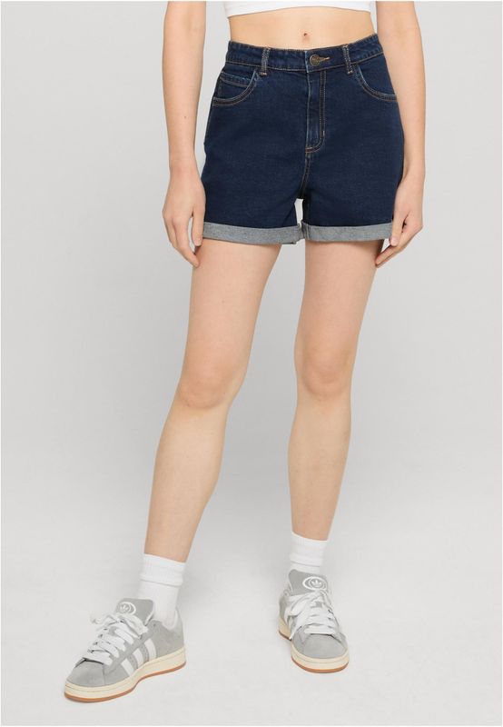 Shorts för dam – dark blue washed