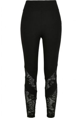 Highwaist Lace Inset Leggings