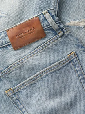 Wide fit jeans med revor herr - DAVE