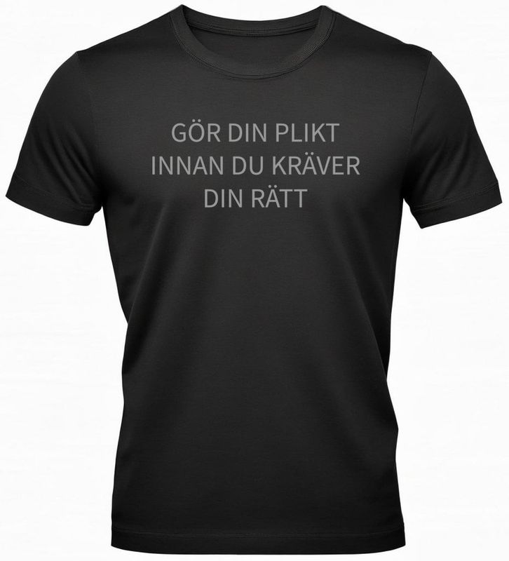 Gör din plikt T-shirt