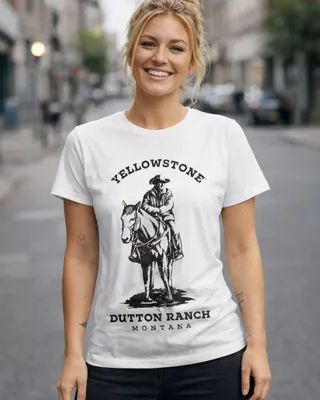 Yellowstone Rancher Girly Tee