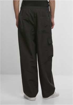 Byxor för herr med fickor på sidan regular – svart