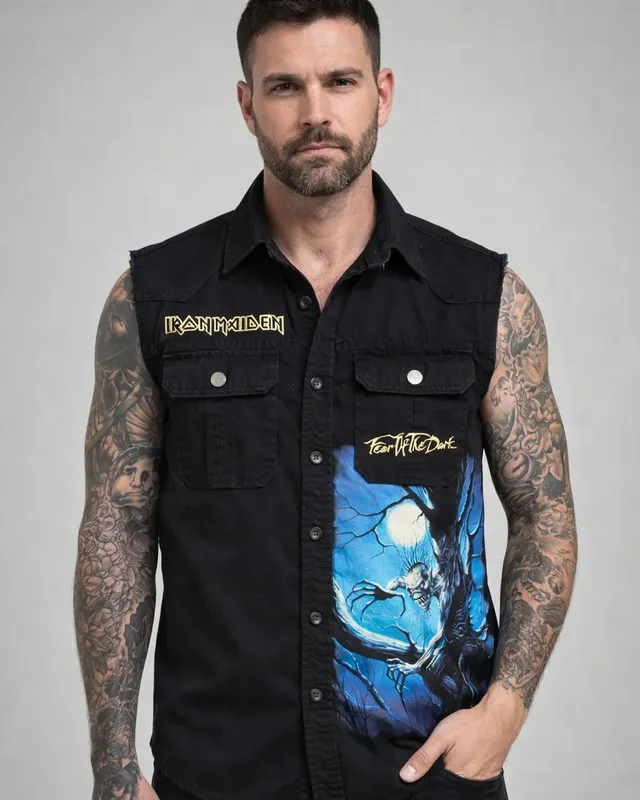Iron Maiden ærmeløs skjorte FOTD