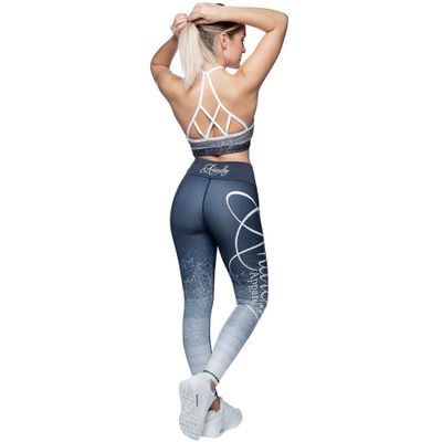 Stripes MF yoga sport-bra