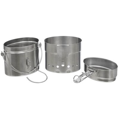 Swedish M40 mess kit - stainless steel