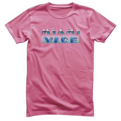Miami Vice Airbrush Logo T-Shirt