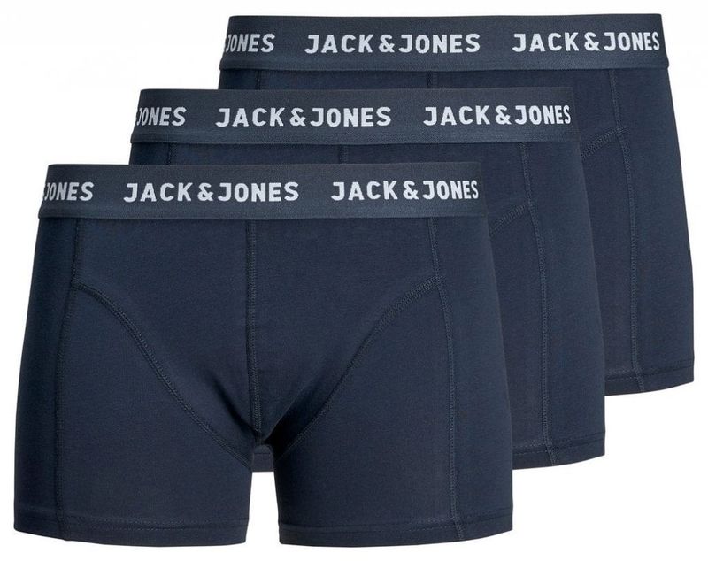 3-pak bokseshorts Jack & Jones Blue Night