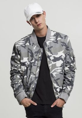 Vintage bomberjacket camouflage