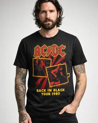 AC/DC - Back In Black Tour 1980 T-Shirt