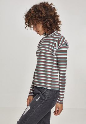 Long-sleeved sweater with a long skirt