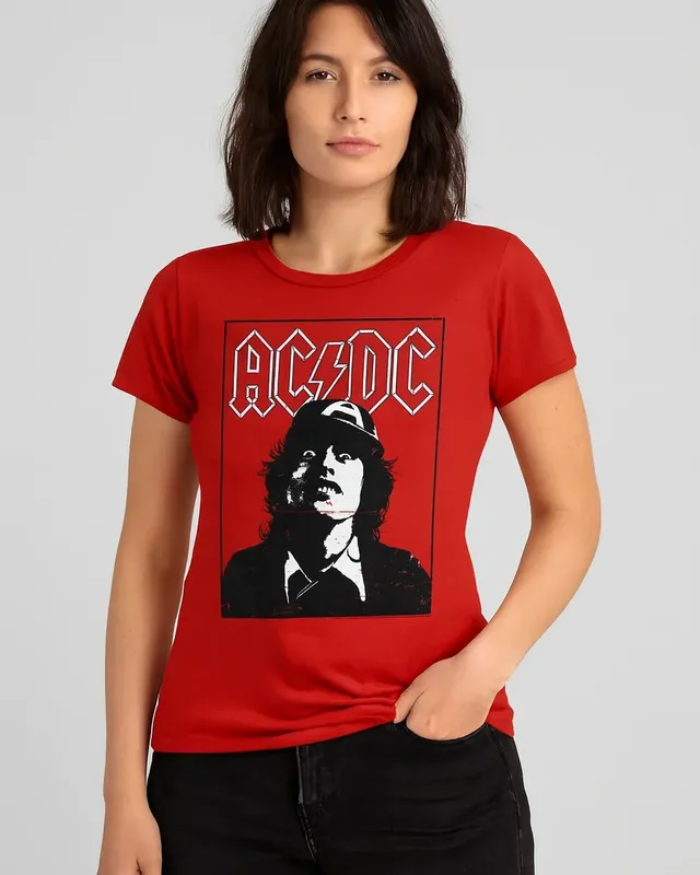 AC/DC - Lock Up Your Daughters Girly Tee