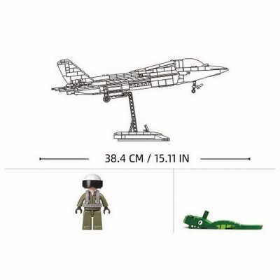 J-35S Stealth Aircraft Metal Coating Version - Sluban - M38-B1186