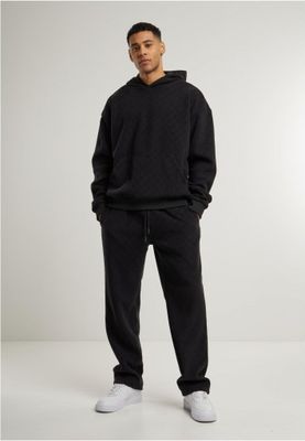 Jacquard Velvet Wide Sweatpants