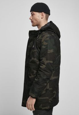 Netpattern camo parka