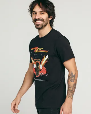 ZZ Top Eliminator T-shirt i svart