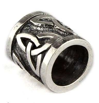 Triquetra skägg- och hårsmycke 925 silver
