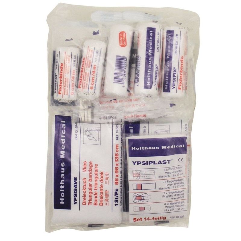 First Aid Filling Assortment - 43 parts - DIN 13164